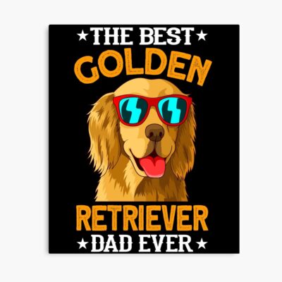 Golden Retriever Cool Dad Poster
