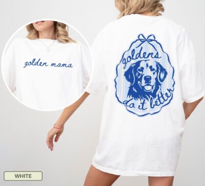 Golden Retriever Dog Mom T-shirt