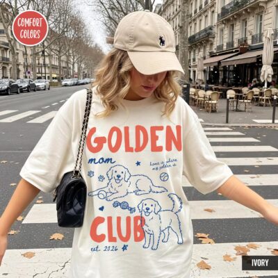 Golden Mom Club Custom T-shirt