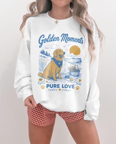 Golden Retriever Mountain Sweatshirt
