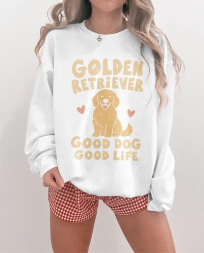 Golden Retriever Good Dog Sweatshirt