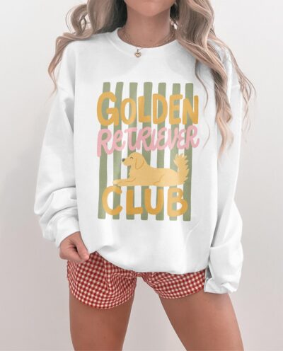 Golden Retriever Club Vintage Sweatshirt