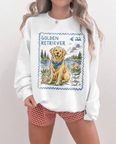Golden Retriever Trekking Sweatshirt