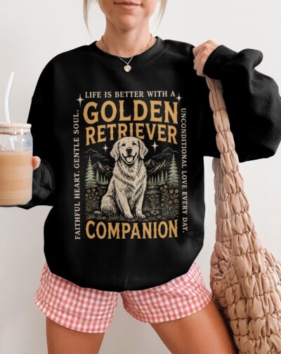 Golden Retriever Companion Sweatshirt