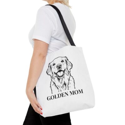 Golden Mom Golden Retriever Tote Bag