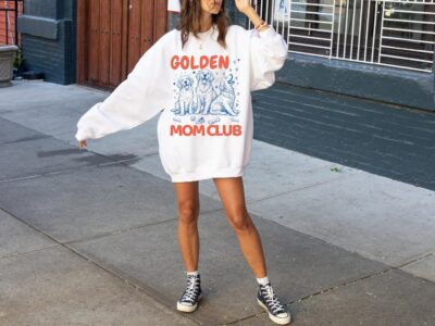 Golden Retriever Mom Club Fans Sweatshirt